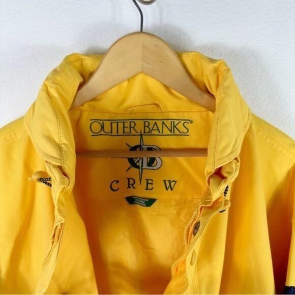 NEW Outer Banks The Navigator Crew Outerwear Jacket Yellow Size XXLarge - Picture 2 of 13